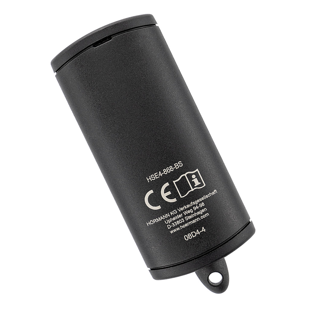 Pilot Hörmann HSE 4, BiSecur, czarny strukturalny plastik