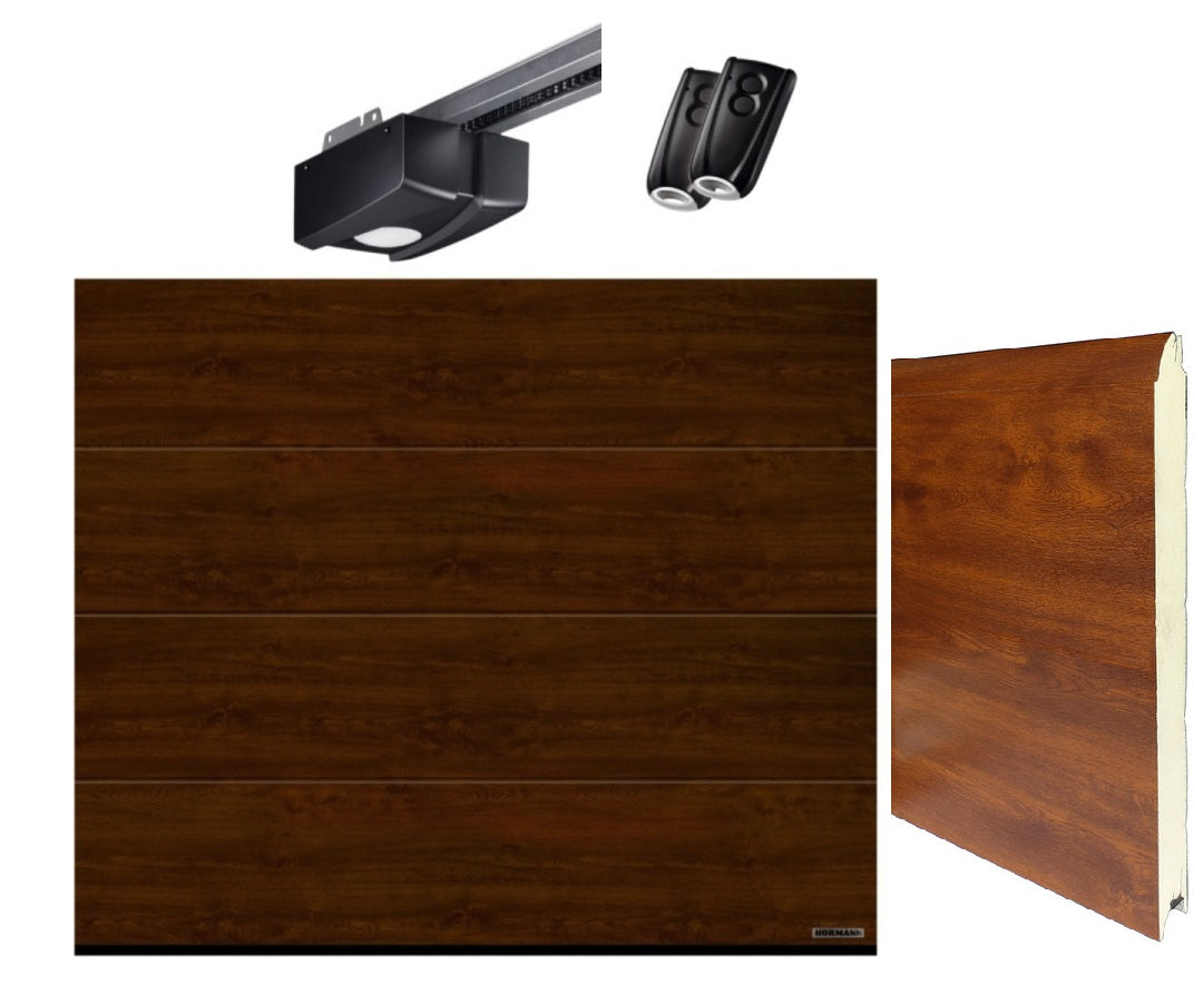 Bramy garażowe IsoMatic L-profil Wymiary szer. x wys. 2500 x 2125 mm