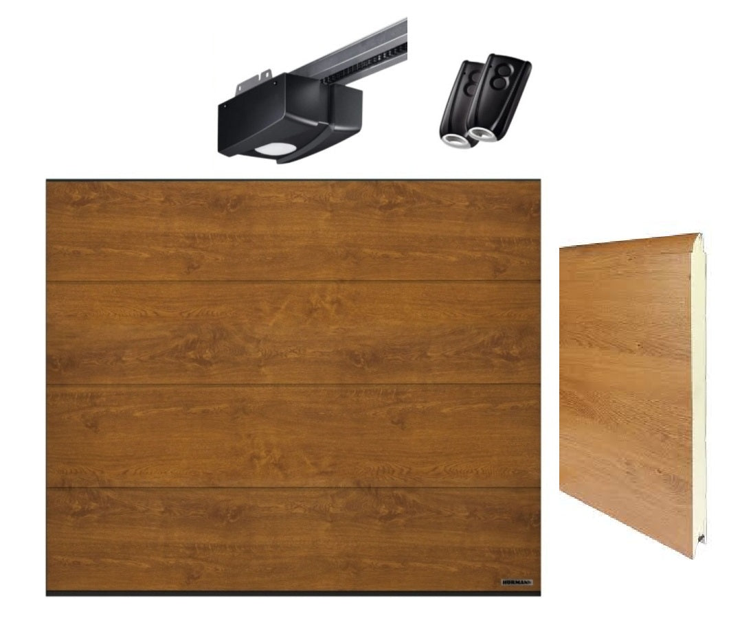 Bramy garażowe IsoMatic L-profil Wymiary szer. x wys. 2500 x 2125 mm