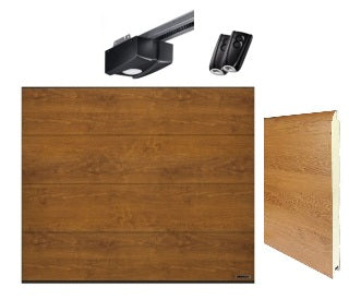 Bramy garażowe IsoMatic L-profil Wymiary szer. x wys. 2500 x 2125 mm