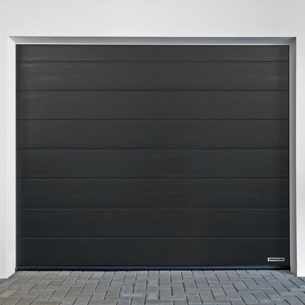 Bramy garażowe Hörmann RenoMatic M-profil Woodgrain